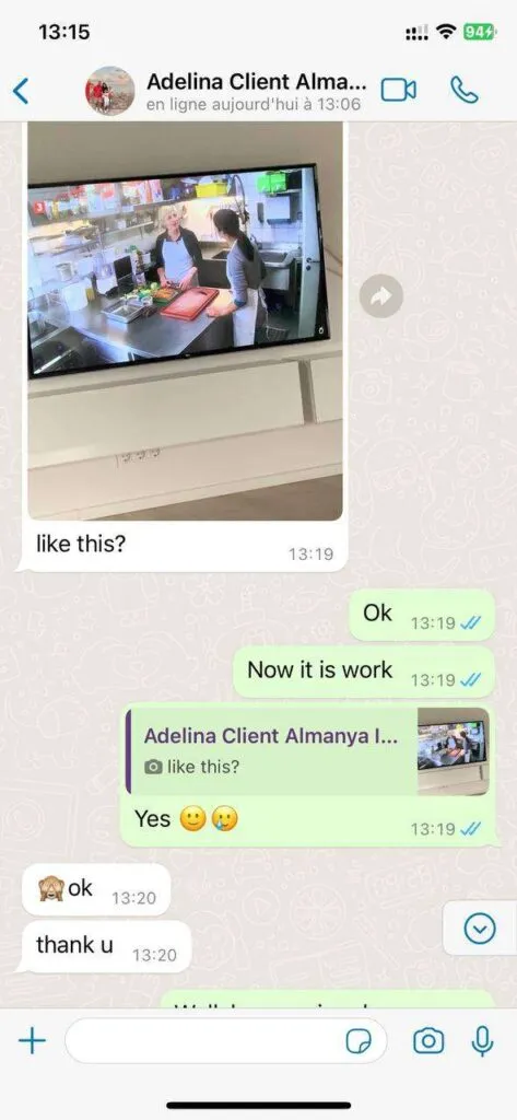 StreamQ IPTV Order Confirmation Screenshot 4